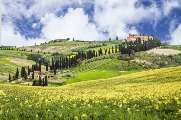 Thermal Saturnia Idyllic Tuscany Landscape Top Attraction Italy Famous Trip — Stock Photo, Image