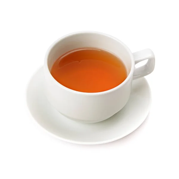 Чай изолирован на белом фоне . — стоковое фото