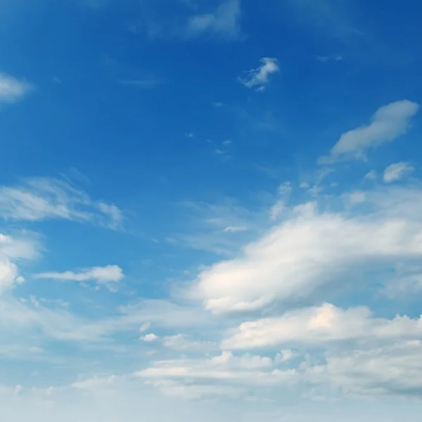 Nubes Cúmulos Luz Cielo Azul —  Fotos de Stock