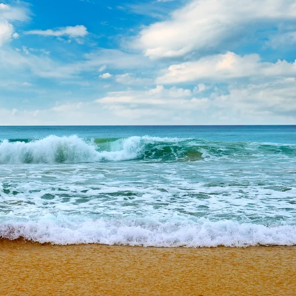 Sfondo Mare Cielo Blu Concetto Viaggiare — Foto Stock