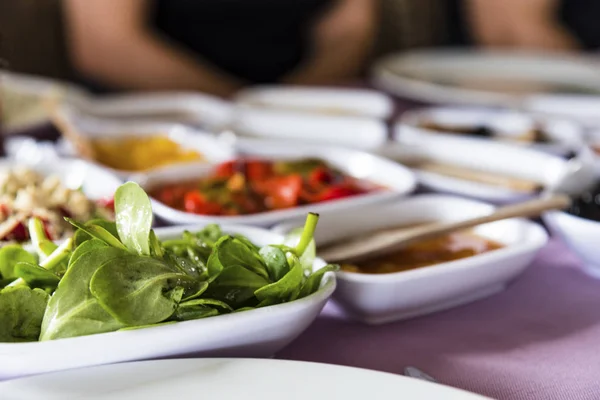 Das Traditionelle Griechische Frühstück Outdoor Fotografie — Stockfoto