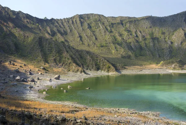 El Chichonal volcanic green lake — Stock Photo, Image