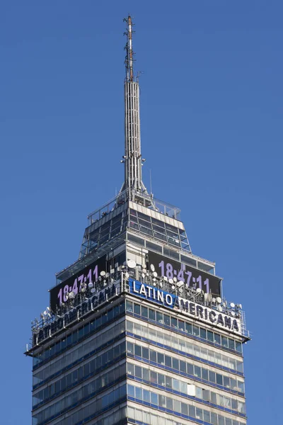 Observationsdæk af Torre Latinoamericana i Mexico City - Stock-foto