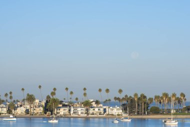 Güzel San Diego plajı ile kopya yer gök