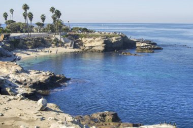 California güneşli güzel La Jolla cove