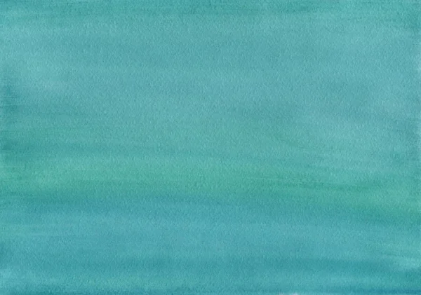 Fundo de aquarela verde azul limpo — Fotografia de Stock