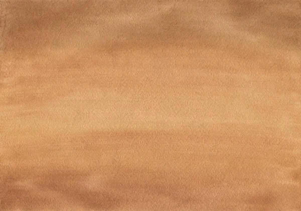 Schoon Brown aquarel achtergrond uniforme mengen — Stockfoto