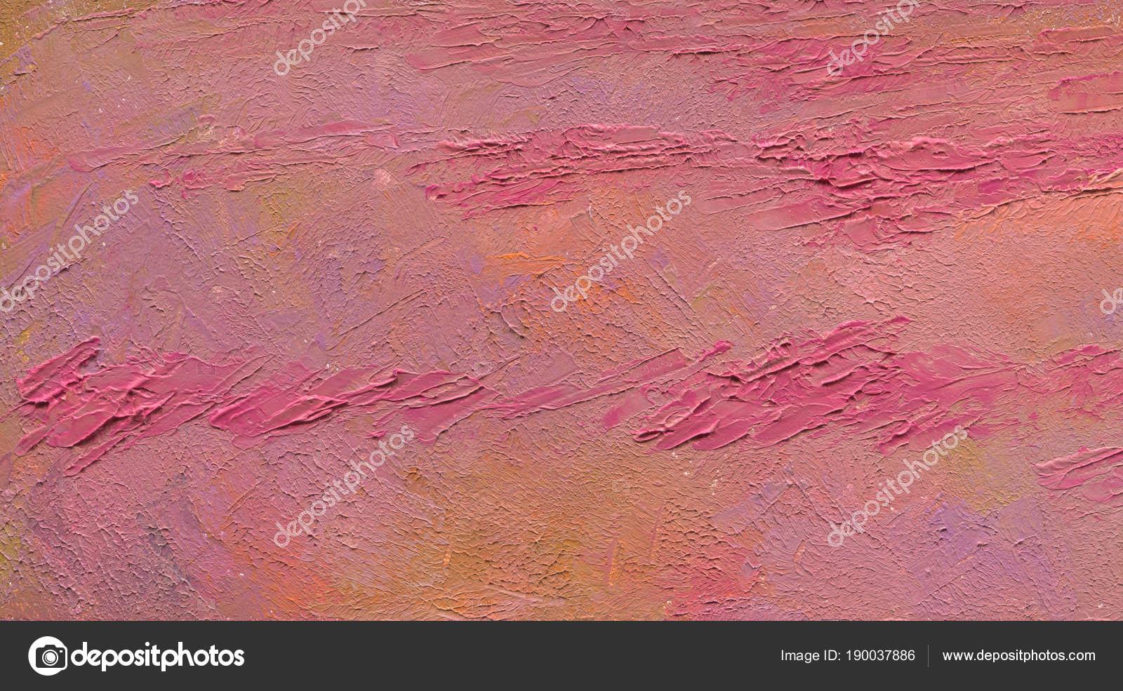 Fond De Peinture à Lhuile Ciel Coucher De Soleil De