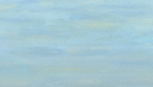 Pintura a óleo sobre tela. Primavera céu nublado . — Fotografia de Stock