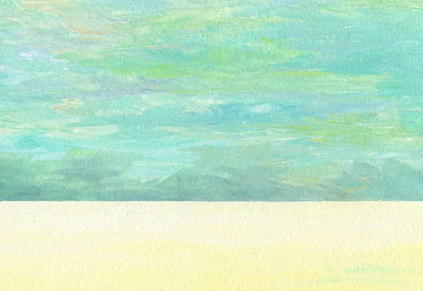 Fundo artístico. O horizonte do mar . — Fotografia de Stock