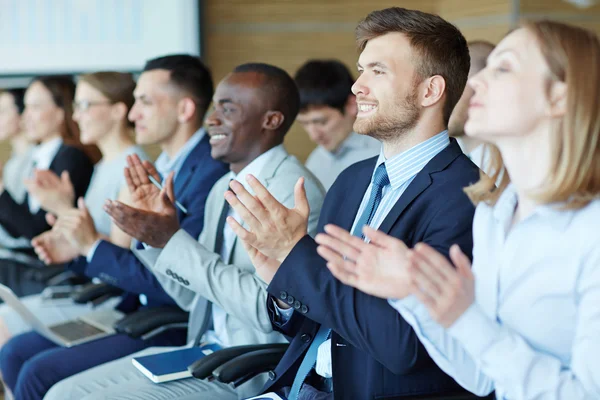 Business people at business training — Stock Photo, Image