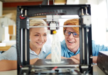 3d printerlere harcama maddeler modelinde bakarak mühendisleri