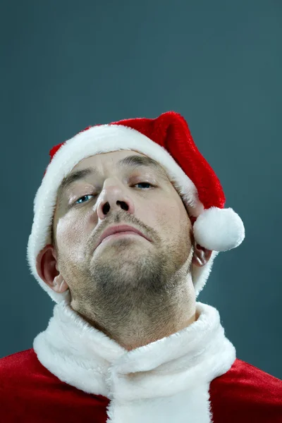 Man in Santa's costume — Φωτογραφία Αρχείου