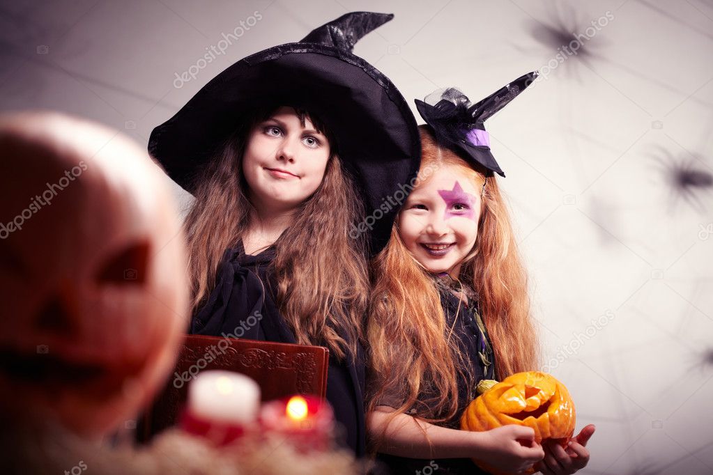 Two little witches 