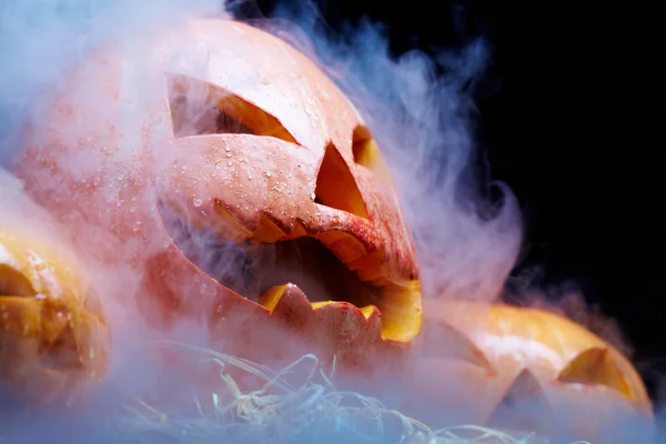 Jack O Lantern duman — Stok fotoğraf