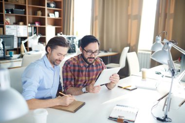 ofis planlama iş adamları iş 
