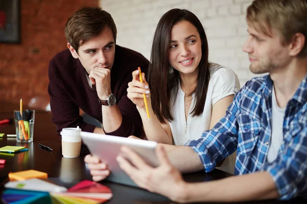 Creative employees planning work — Stock Photo, Image