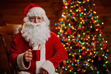 Noel Baba Noel için kızartma ile