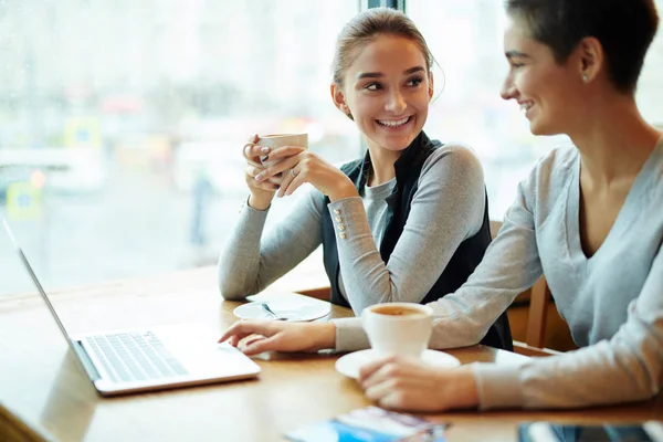 Relax in cafe — Stock Photo, Image