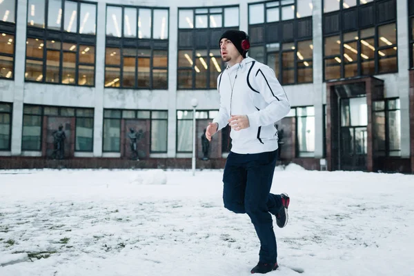 Läufer beim Lauftraining — Stockfoto