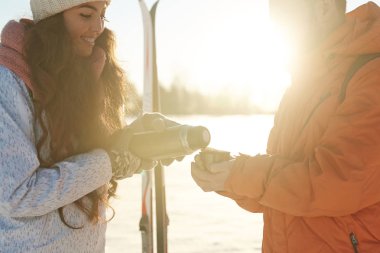 çay içme kayakçı