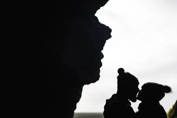 Couple in love kissing — Stock Photo, Image