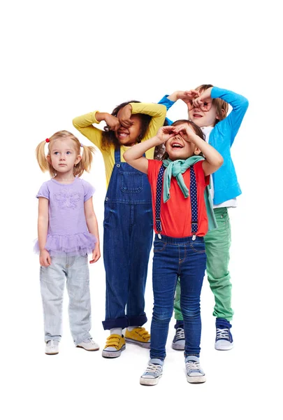 Grappige kleine kinderen — Stockfoto