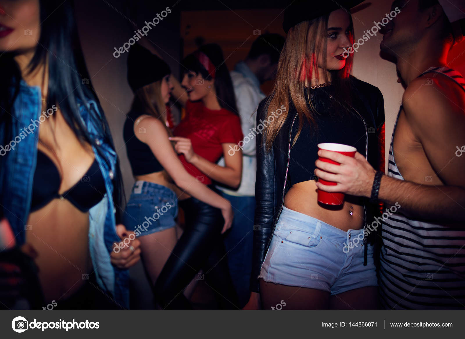 Partying hot girls San Diego