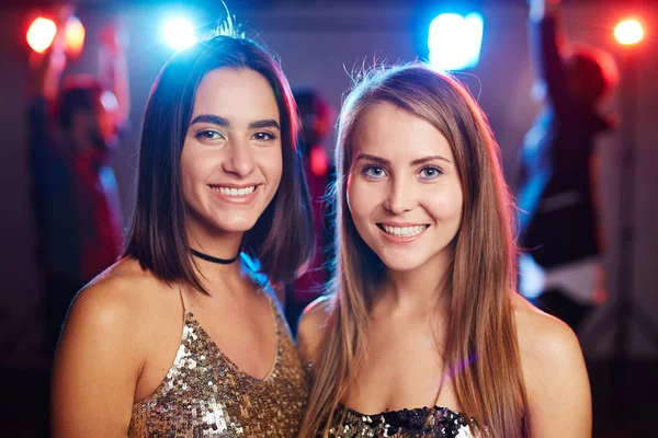 Best friends on party — Stock Photo, Image