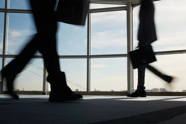 Personale Aziendale Che Affretta Lavorare Ufficio — Foto Stock