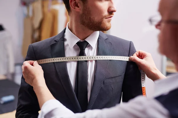 Model Fitting in Atelier — Stock Photo, Image