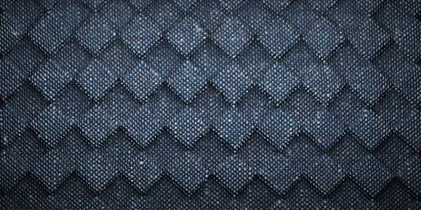 Abstrakte Denim Teppich Schachbrettmuster Textur Hintergrund Gerendert — Stockfoto