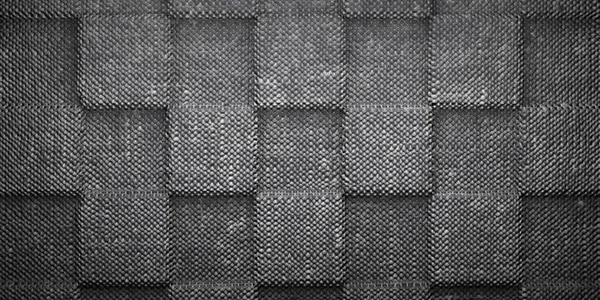Abstract dark gray carpet checkerboard pattern Texture Background. 3D Rendered.