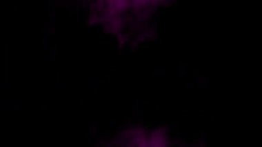 Siyah arka plan üzerine objektif yetenek ile bilim-kurgu hareketli ateş. 3d render.