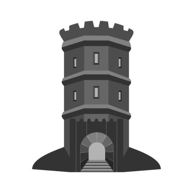 Bastion kulesi. Ortaçağ Kalesi. Kalesi.