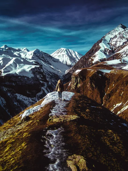 Perjalanan Pegunungan — Stok Foto