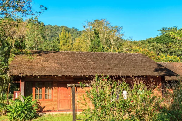 Residential brick house — Stock Photo, Image