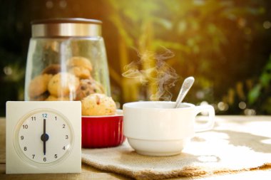 Sabah kahve ve kurabiye