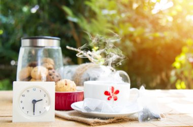 Öğleden sonra kahve molası