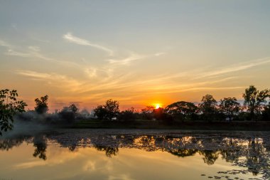 Gün batımı twilight saat