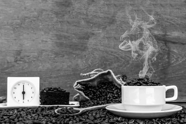 Gila cinta dengan kopi — Stok Foto