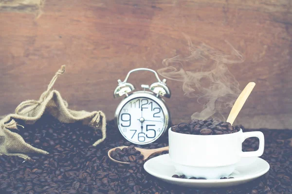 Gek in liefde met koffie — Stockfoto