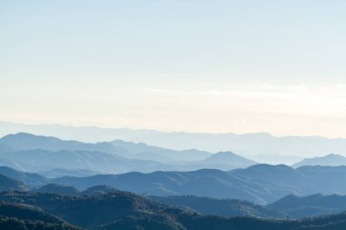 Dağ manzarası ve manzarası