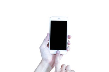 Holding smart phone