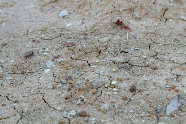 La textura agrietada arcilla — Foto de Stock