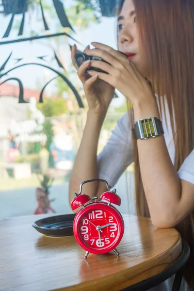 コーヒーやお茶の時間 — ストック写真