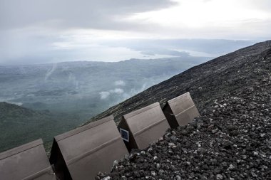 Nyiragongo Volkanı, nord Kivu, Drc