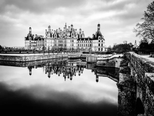 Chambord France December 2020 Exibition Susumu Shingu Chteau Chambord Chambord — стокове фото