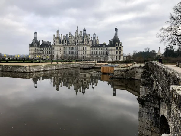 Chambord France Décembre 2020 Exibition Susumu Shingu Château Chteau Chambord — Photo