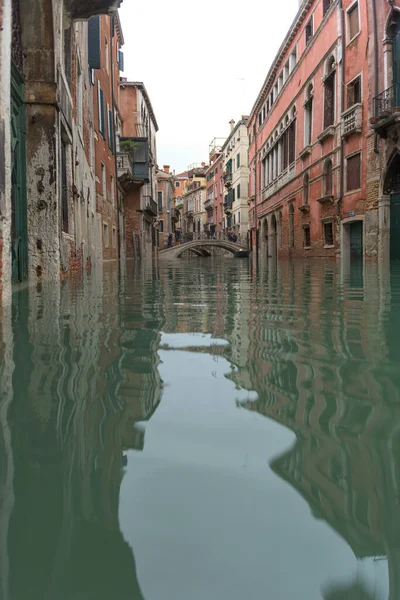 Venise Italie 1Er Novembre 2018 Acqua Alta Vue Sur Une — Photo
